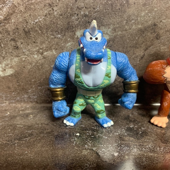 Donkey Kong Country Rare Takara Figure Lot – Vintage Nintendo Collectibles - Picture 3 of 5